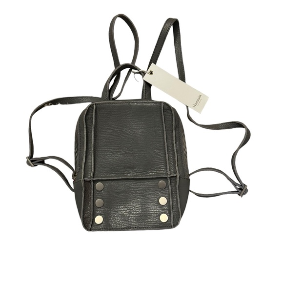 Hammitt Hunter Mini Leather Backpack Steel Blue - Picture 6 of 7